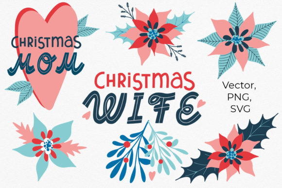 Christmas Clipart Set for Festive Brand Graphics