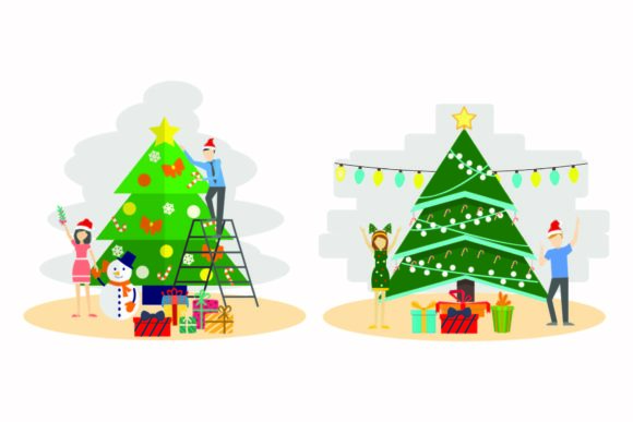 Christmas December Celebration Vectors: Perfect Graphics for Your Holiday Content