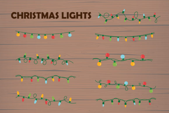 Christmas Lights for Decoration: A Festive Graphics Asset