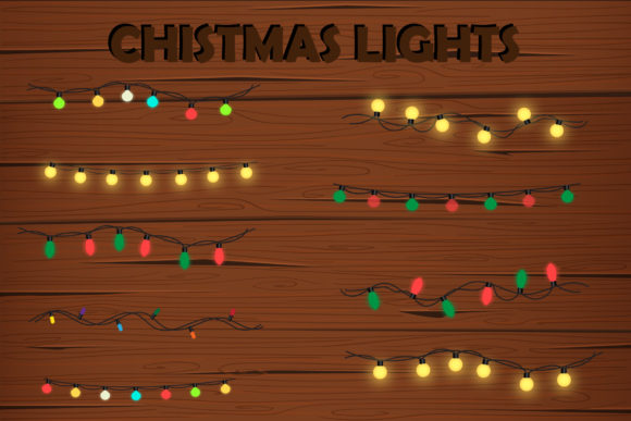 Christmas Lights for Decoration: A Sparkling Addition to Your Graphics
