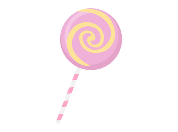 Christmas Lollipop Vector Illustration for Graphics & Illustrations