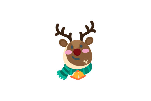 Christmas Reindeer Graphics: Perfect for Seasonal Illustrations