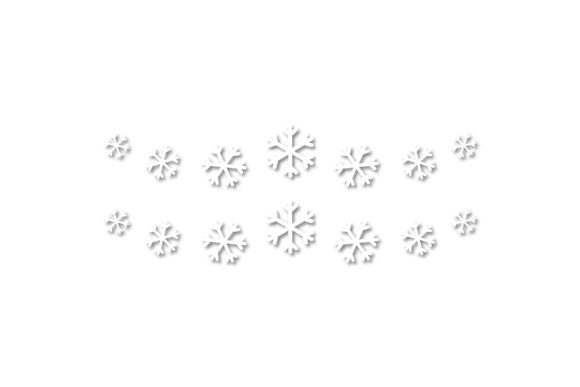 Christmas Snowflakes Asset: A Versatile Graphics Tool