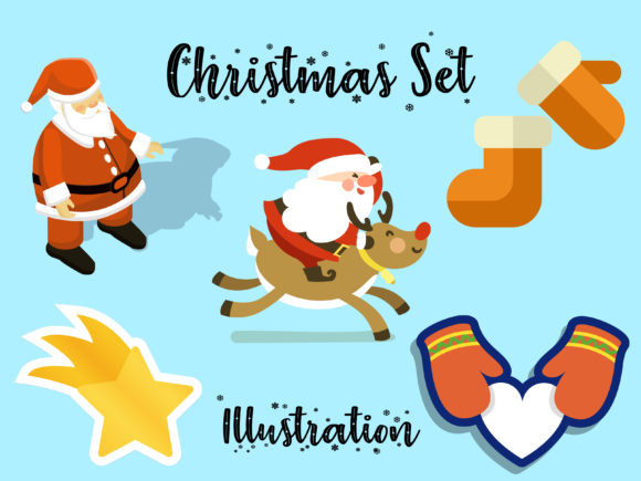 Christmas Vector Bundle Set for Kids 37: A Graphic Design Gem